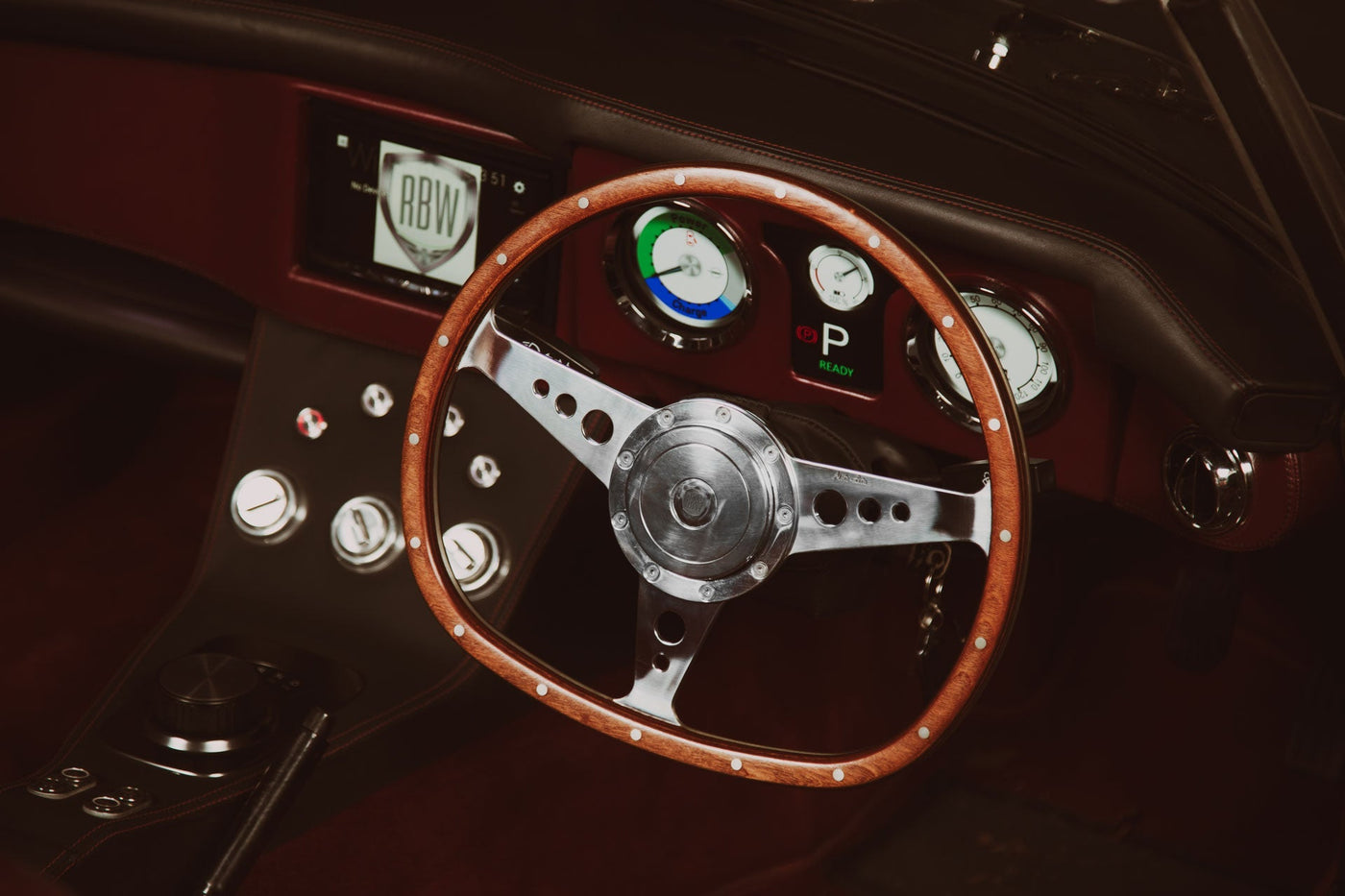 How to transform your car interior, with a Moto-Lita Wheel at the centre